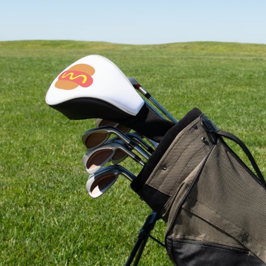 Hotdog eenvoudige vector golfheadcover (Insitu)