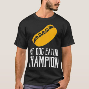 Hotdog-Eetkampioen T-shirt