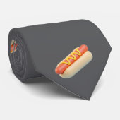 Hotdog-emoji Stropdas (Opgerold)
