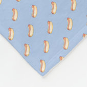 hotdog fleece deken (Hoek)