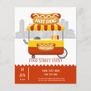 hotdog flyer