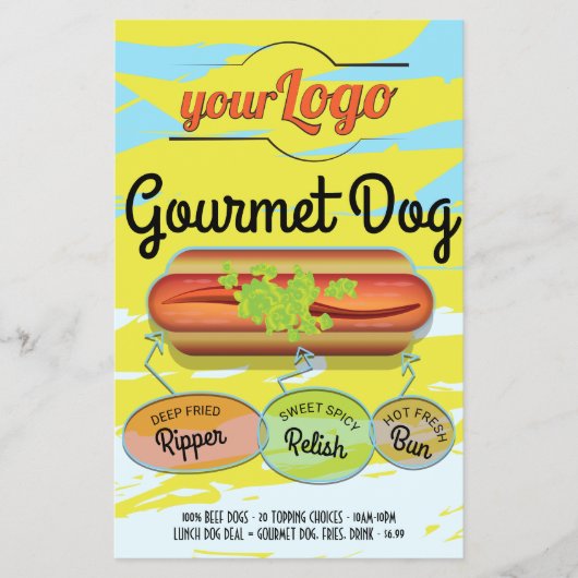 Hotdog Flyer (Voorkant)