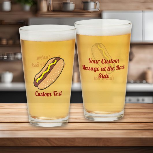 Hotdog Glas