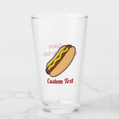 Hotdog Glas (Voorkant)