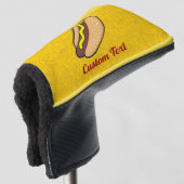 Hotdog Golfheadcover (3/4 voorkant)