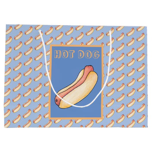 hotdog groot cadeauzakje (Achterkant)