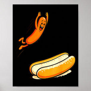 Hotdog hoog duiken Hotdog hoog duiken Poster