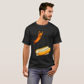 Hotdog hoog duiken  t-shirt (Voorkant volledig)