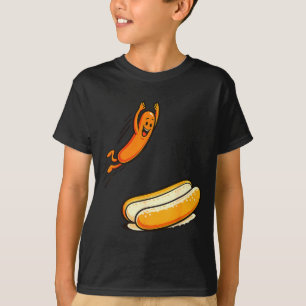 Hotdog hoog duiken t-shirt