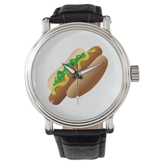 Hotdog Horloge (Voorkant)