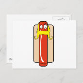 Hotdog Hulk Hogan Briefkaart (Voorkant / Achterkant)