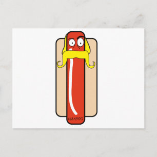 Hotdog Hulk Hogan Briefkaart