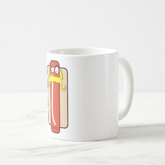 Hotdog Hulk Hogan Koffiemok (Voorkant rechts)