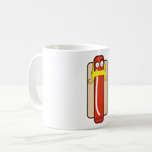Hotdog Hulk Hogan Koffiemok (Voorkant links)
