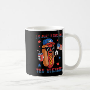 Hotdog Ik Ben Hier Gewoon Voor Wieners 4 Juli Vs F Koffiemok