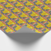 Hotdog in Chicago-stijl Cadeaupapier (Hoek)