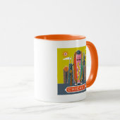 Hotdog in Chicago-stijl Mok (Voorkant rechts)