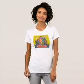 Hotdog in Chicago-stijl T-shirt (Voorkant volledig)