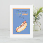 hotdog kaart (Staand voorkant)