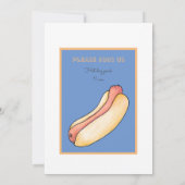 hotdog kaart (Achterkant)