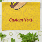 Hotdog Kitchen Towel Theedoek (Gevouwen)