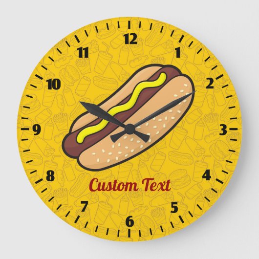 Hotdog Klok (Voorkant)