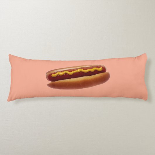 Hotdog Lichaamskussen (Voorkant)