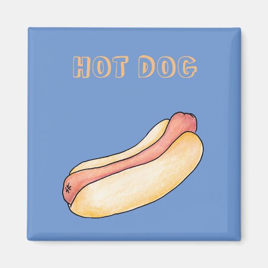 hotdog magneet (Voorkant)
