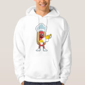 Hotdog met Mustard Hoodie (Voorkant)