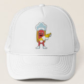 Hotdog met Mustard Trucker Pet (Voorkant)
