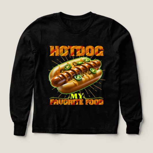 Hotdog Mijn favoriete eten (Voorkant)