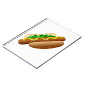 Hotdog Notitieboek (Linkerzijde)