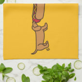 hotdog-o-war theedoek (Gevouwen)