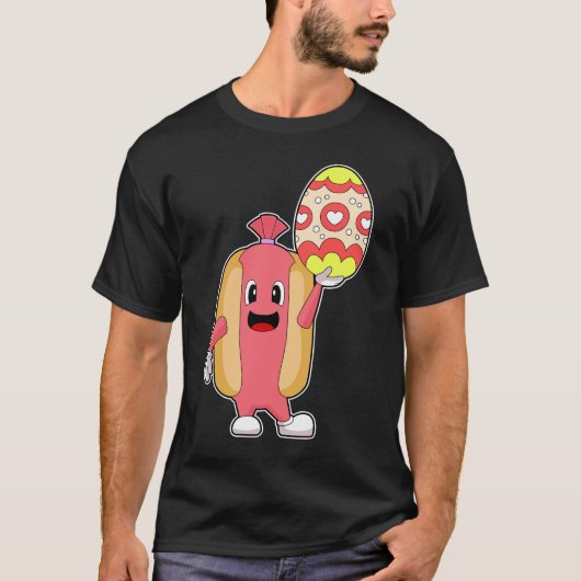 Hotdog Paasei T-shirt (Voorkant)