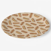 hotdog papieren bordje (Gekanteld)