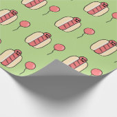 Hotdog Party Cadeaupapier (Hoek)