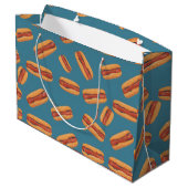 Hotdog Party Gift Bag Verjaardag Wrapping Papier Groot Cadeauzakje (Achterkant Gekanteld)