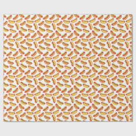 hotdog patronen cadeaupapier