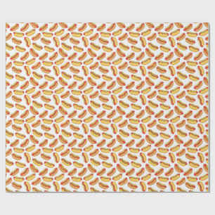 hotdog patronen cadeaupapier