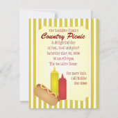 Hotdog Picnic Kaart (Voorkant)