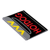 Hotdog-pictogram Notitieboek (Rechterzijde)