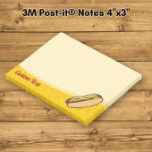 Hotdog Post-it® Notes
