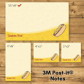 Hotdog Post-it® Notes