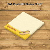 Hotdog Post-it® Notes