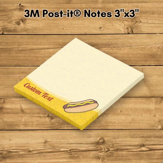 Hotdog Post-it® Notes