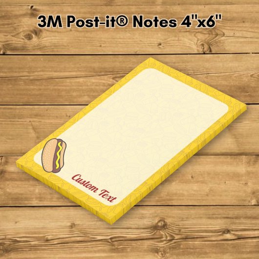 Hotdog Post-it® Notes