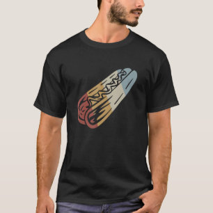 Hotdog Retro Style  9 T-shirt