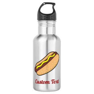 Hotdog Roestless Steel Water Bottle Waterfles