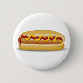 Hotdog Ronde Button 5,7 Cm (Voorkant)