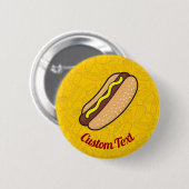 Hotdog Ronde Button 5,7 Cm (Voorkant /achterkant)